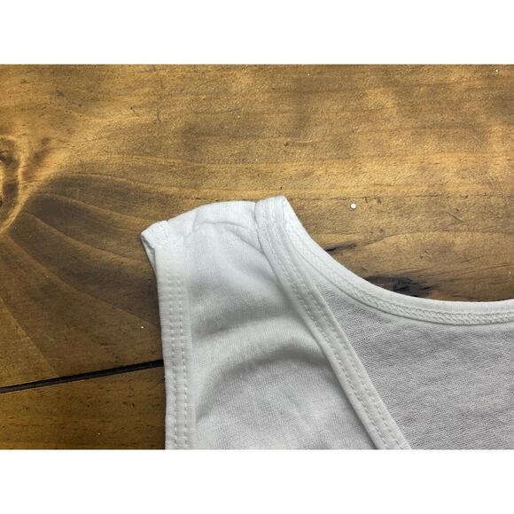 Vintage 1990 Harley Davidson Double 3D Emblem Tank Live To Ride Size Large - Picture 8 of 13